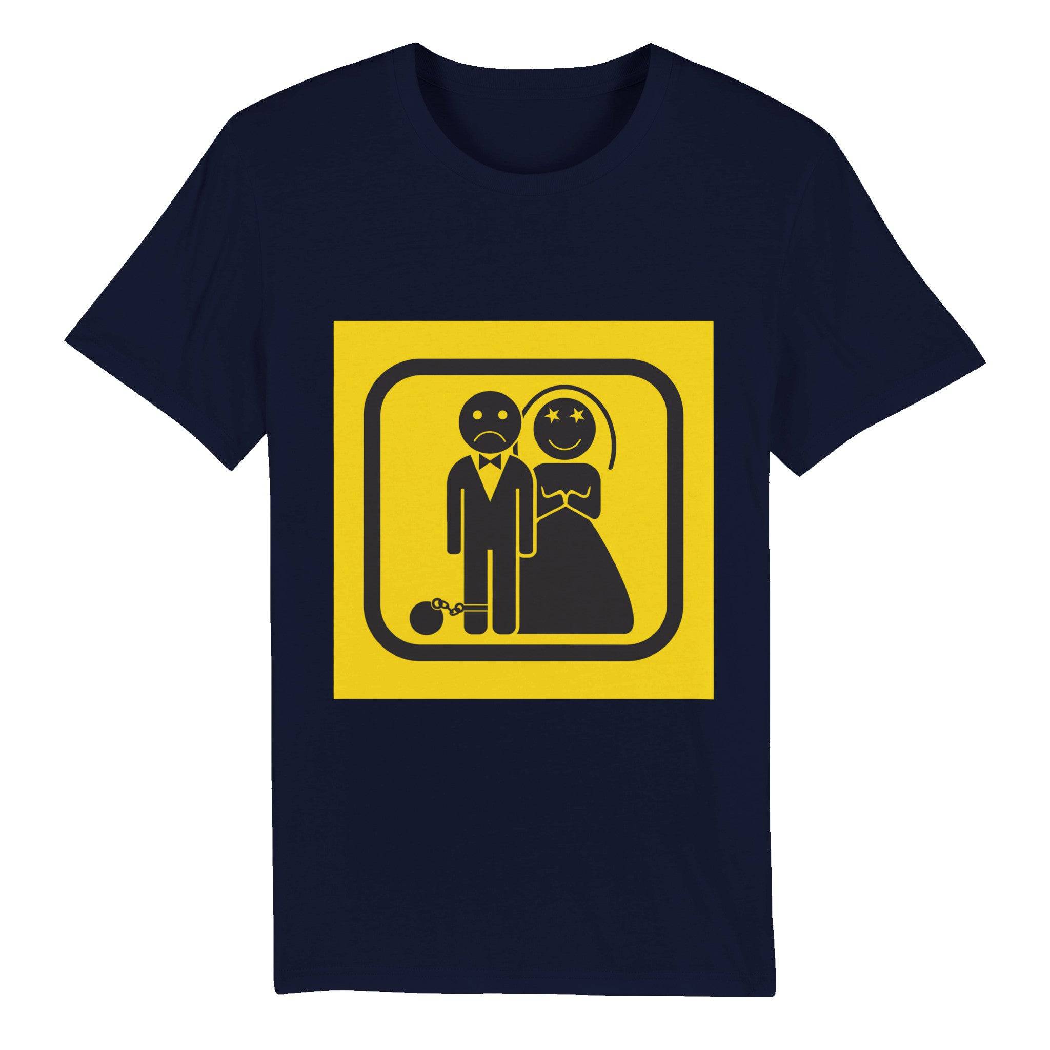 100% Organic Unisex T-shirt/Just-Married - Enet Images