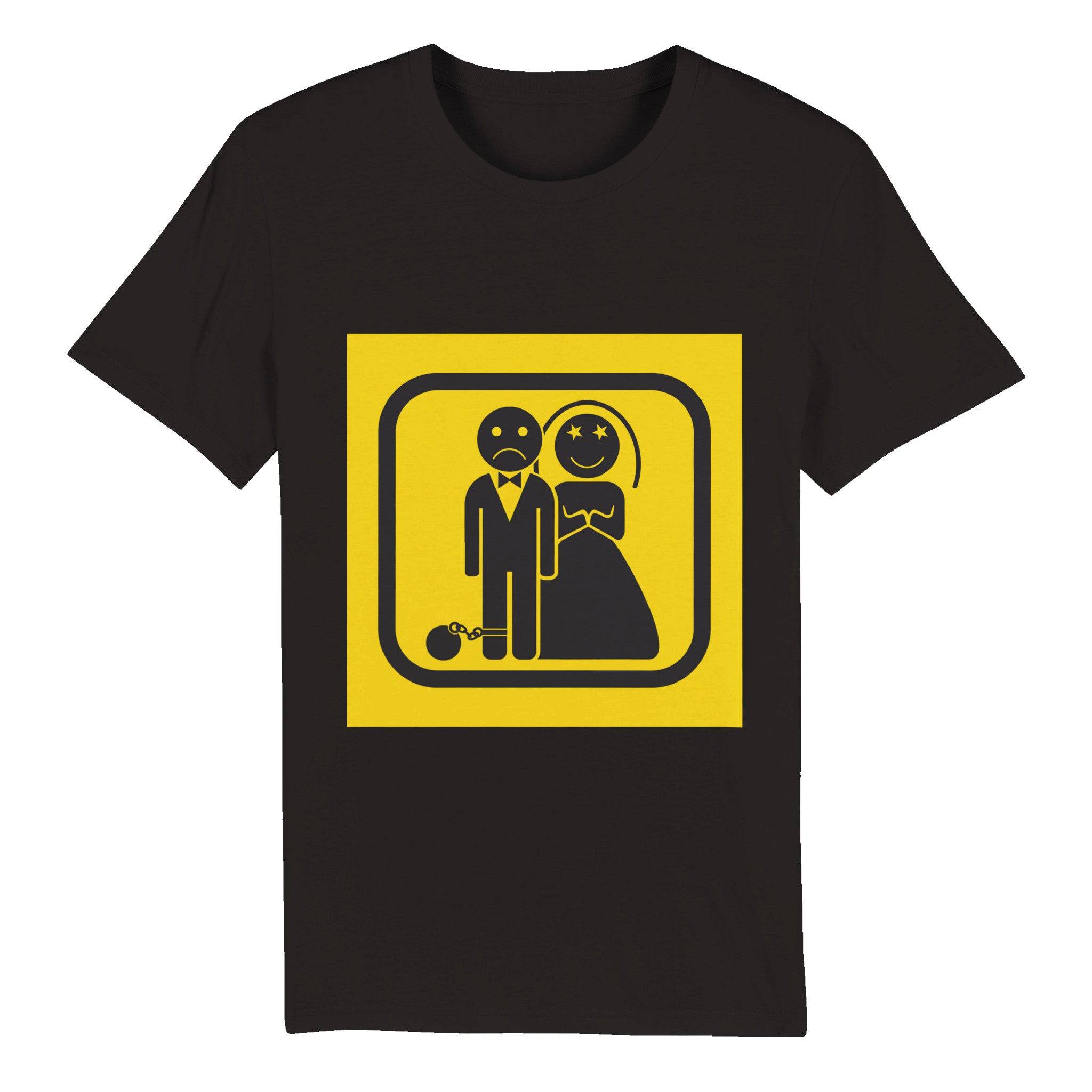 100% Organic Unisex T-shirt/Just-Married - Enet Images