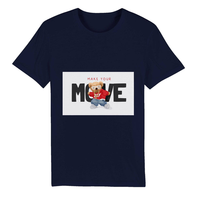 100% Organic Unisex T-shirt/Make-Your-Move - Enet Images
