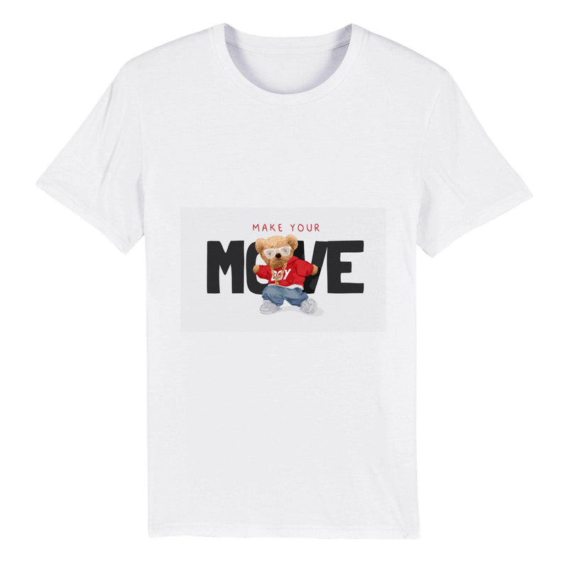 100% Organic Unisex T-shirt/Make-Your-Move - Enet Images