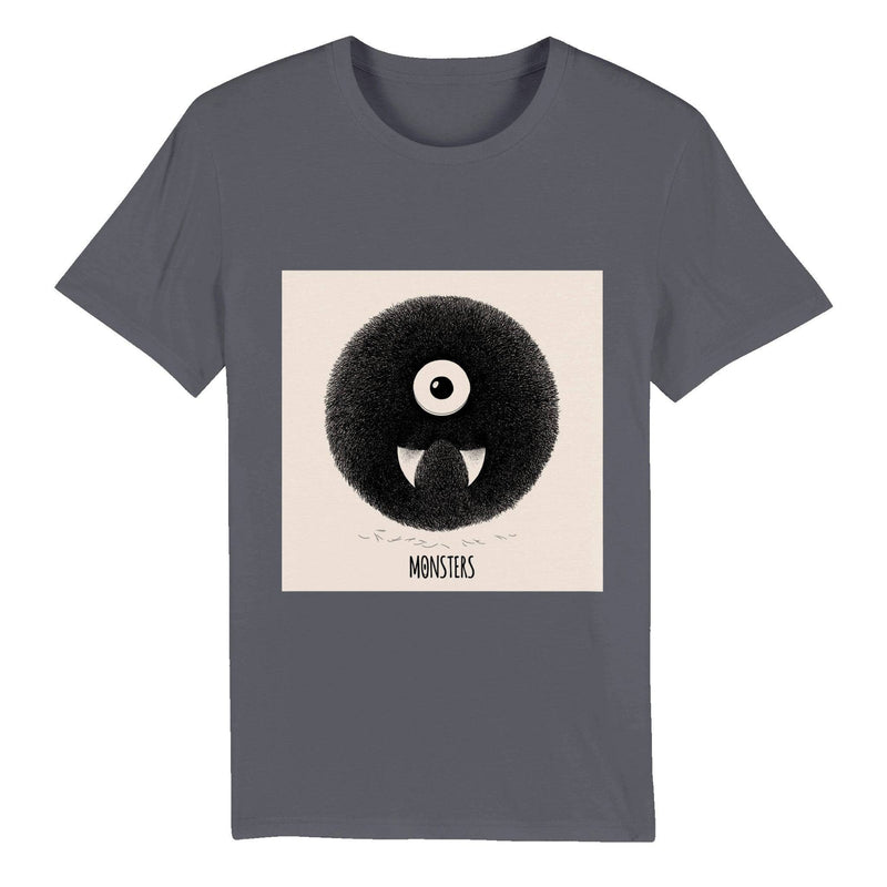 100% Organic Unisex T-shirt/Monsters - Enet Images