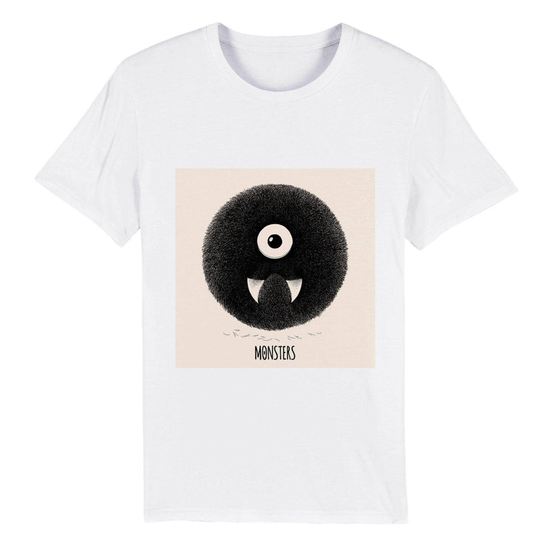 100% Organic Unisex T-shirt/Monsters - Enet Images