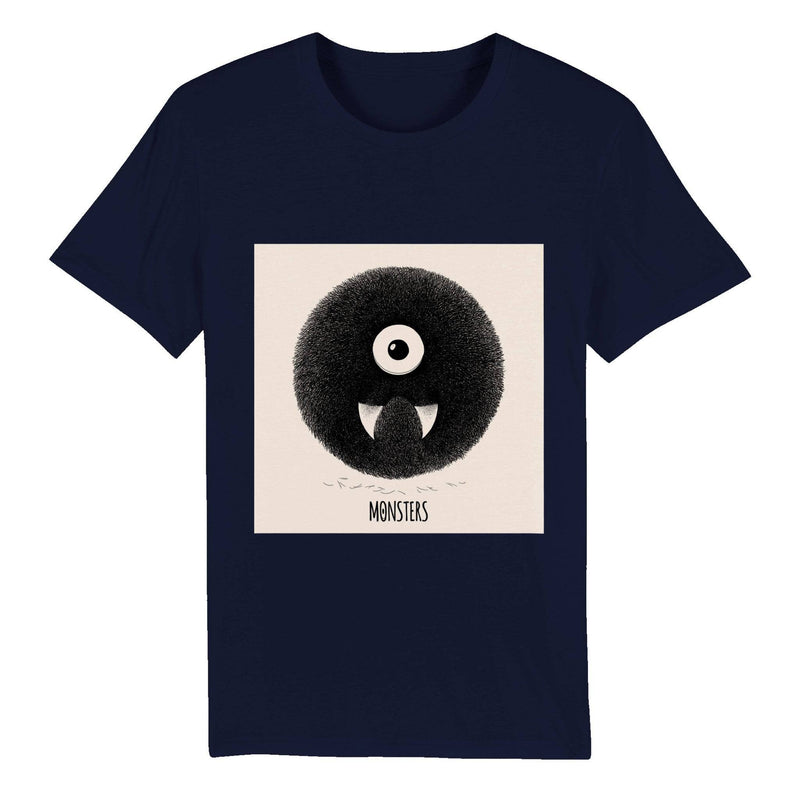 100% Organic Unisex T-shirt/Monsters - Enet Images