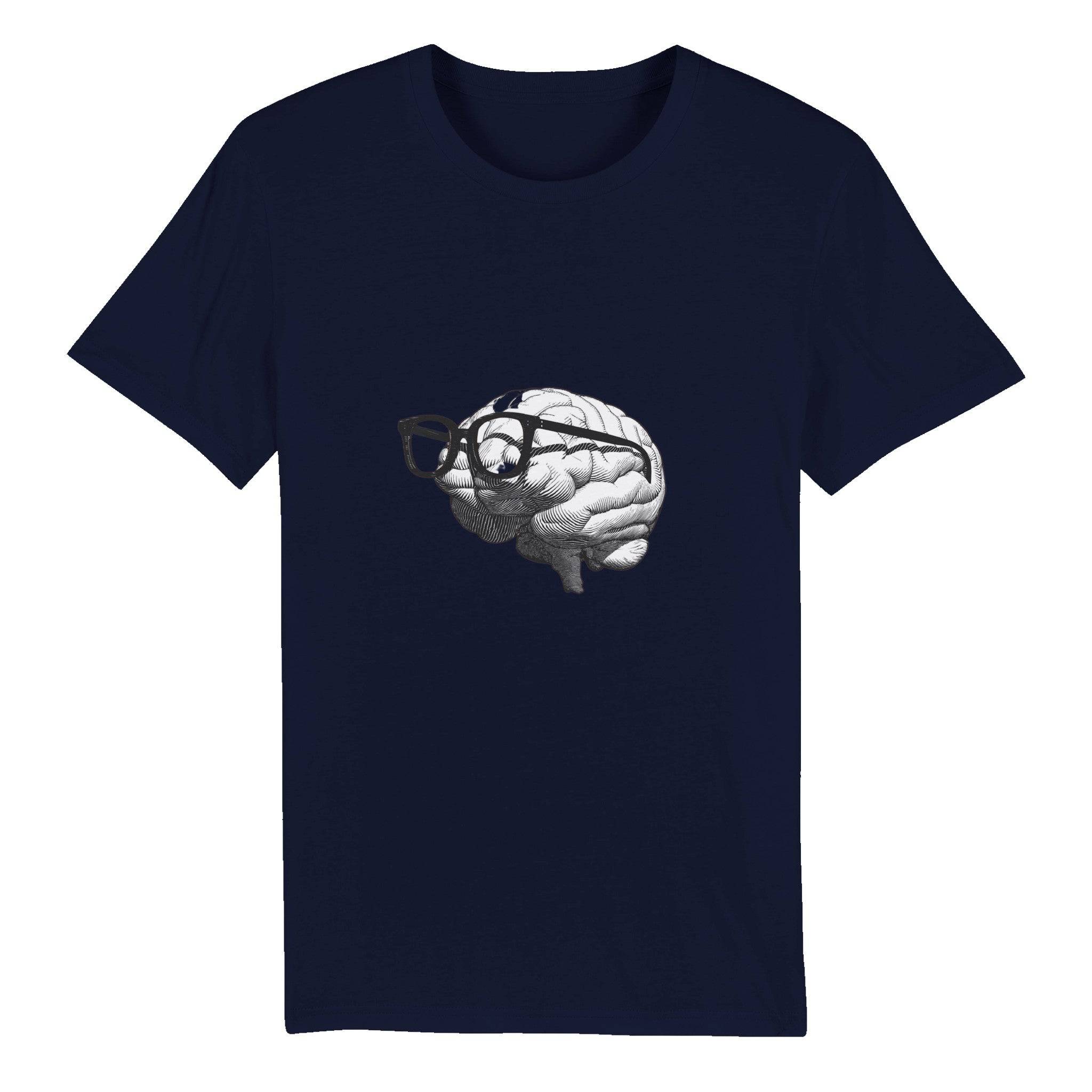 100% Organic Unisex T-shirt/Mr-Brain - Enet Images