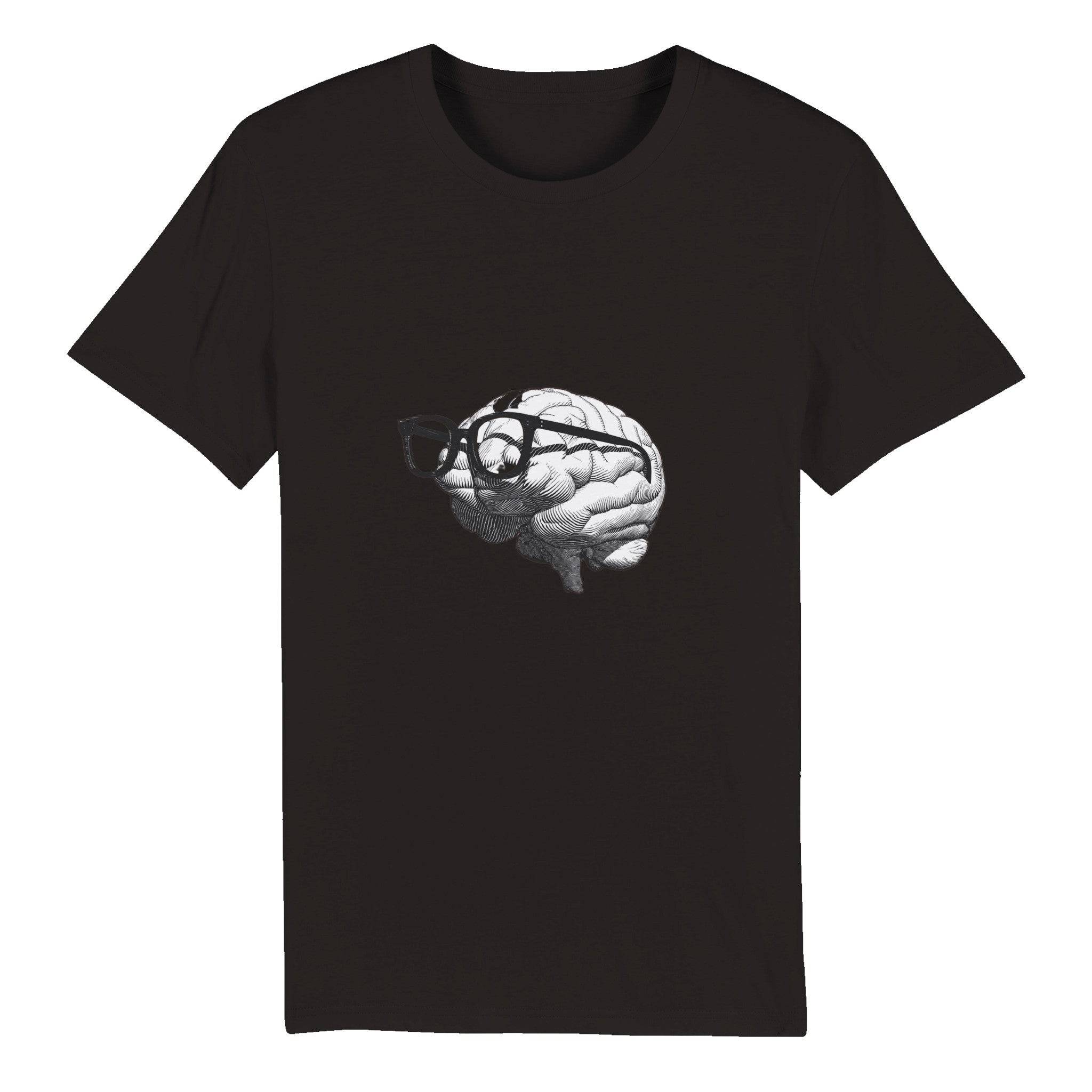 100% Organic Unisex T-shirt/Mr-Brain - Enet Images