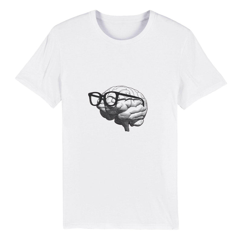 100% Organic Unisex T-shirt/Mr-Brain - Enet Images