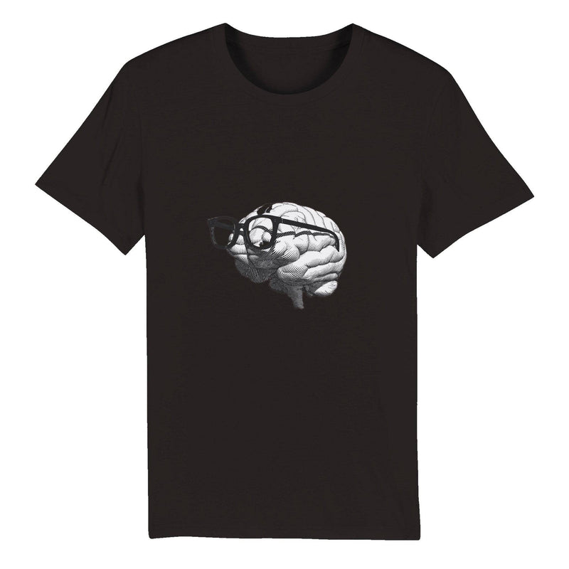 100% Organic Unisex T-shirt/Mr-Brain - Enet Images