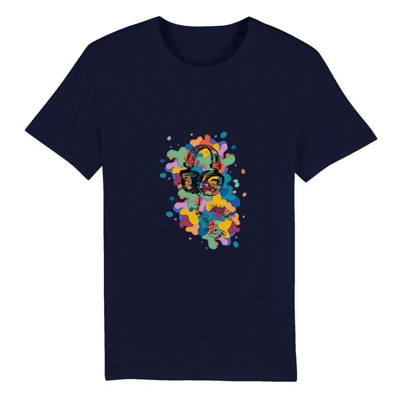 100% Organic Unisex T-shirt/Music-Color - Enet Images