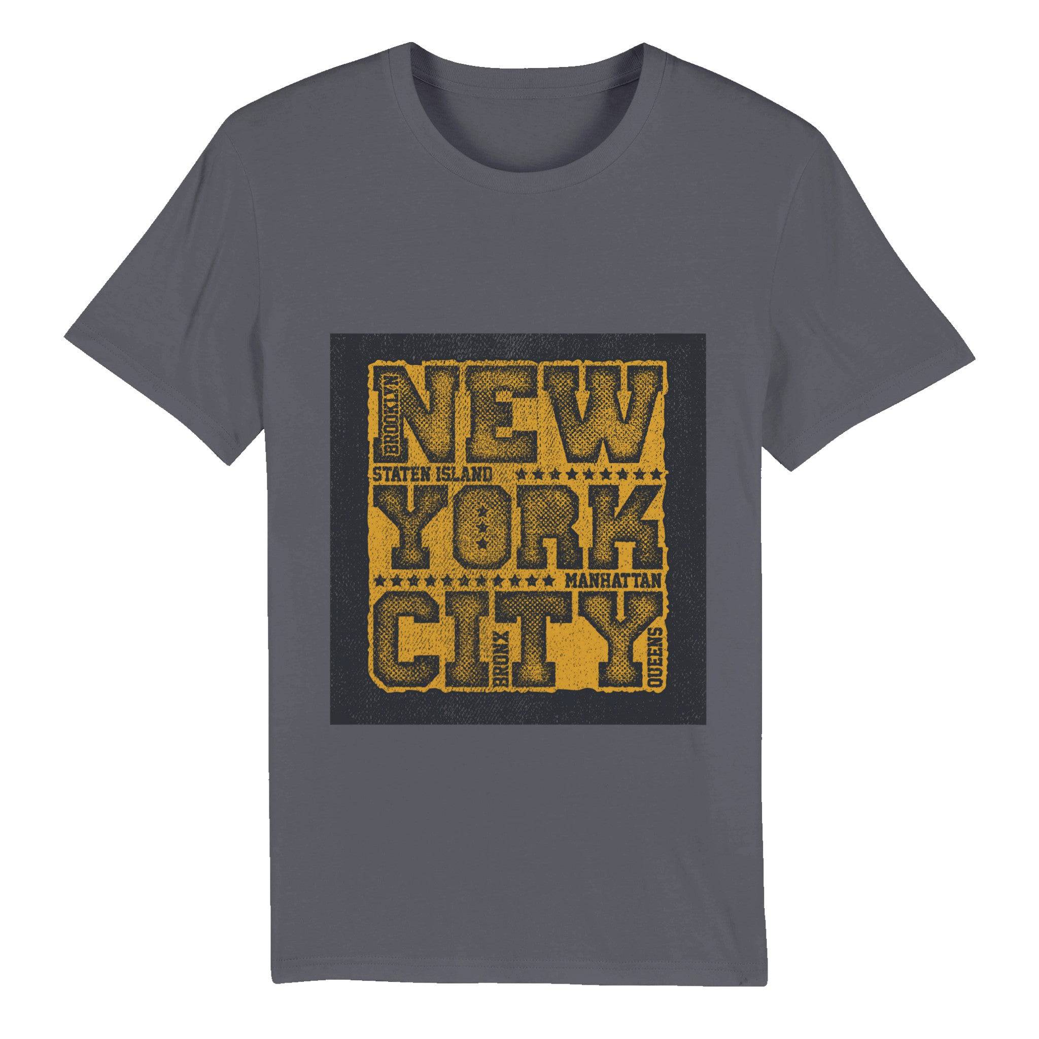 100% Organic Unisex T-shirt/New-York-City - Enet Images