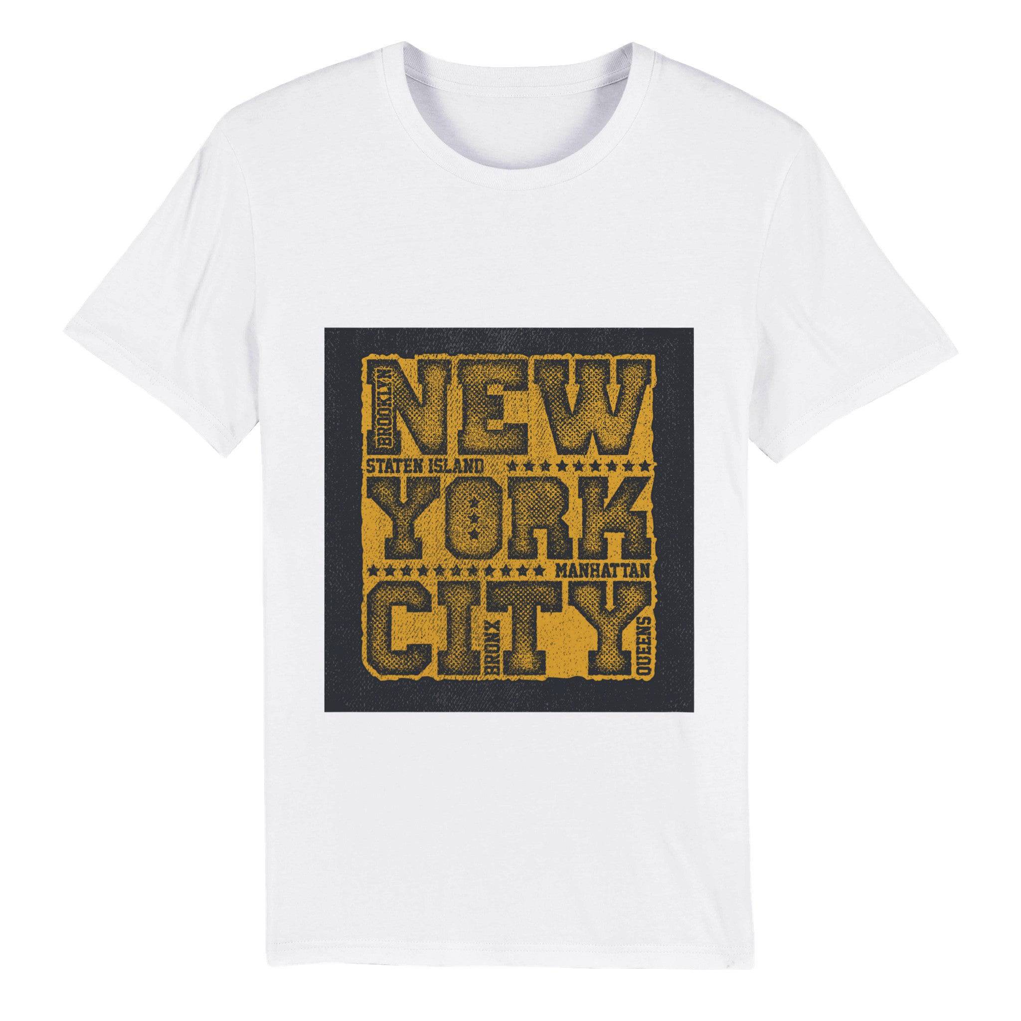 100% Organic Unisex T-shirt/New-York-City - Enet Images