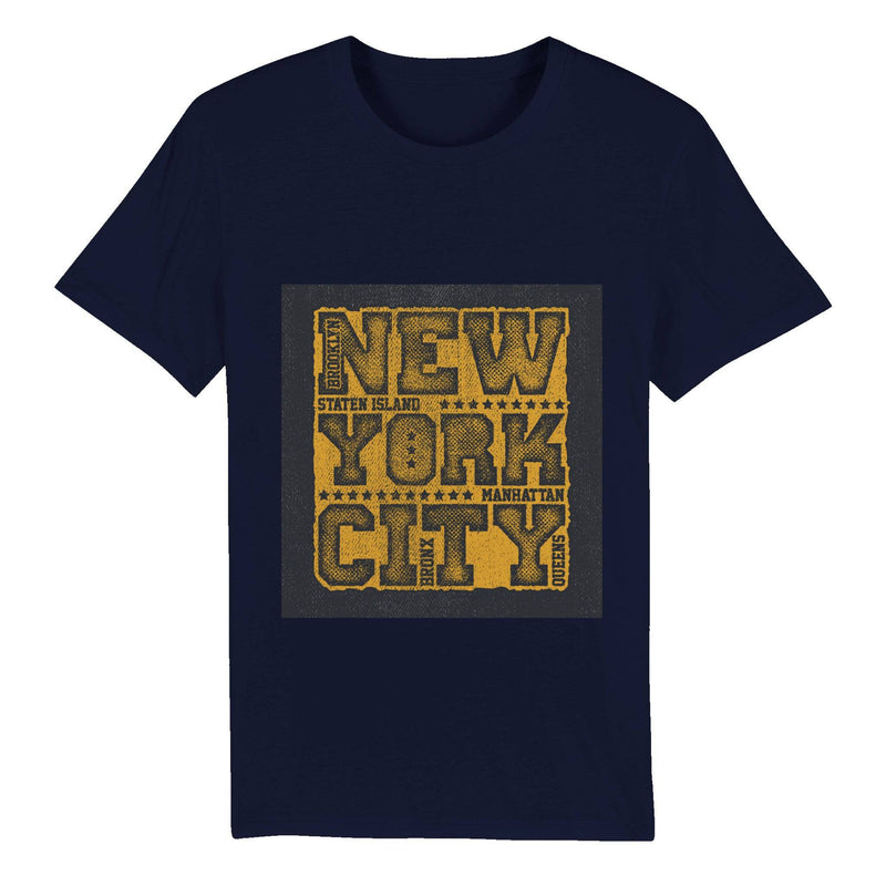 100% Organic Unisex T-shirt/New-York-City - Enet Images