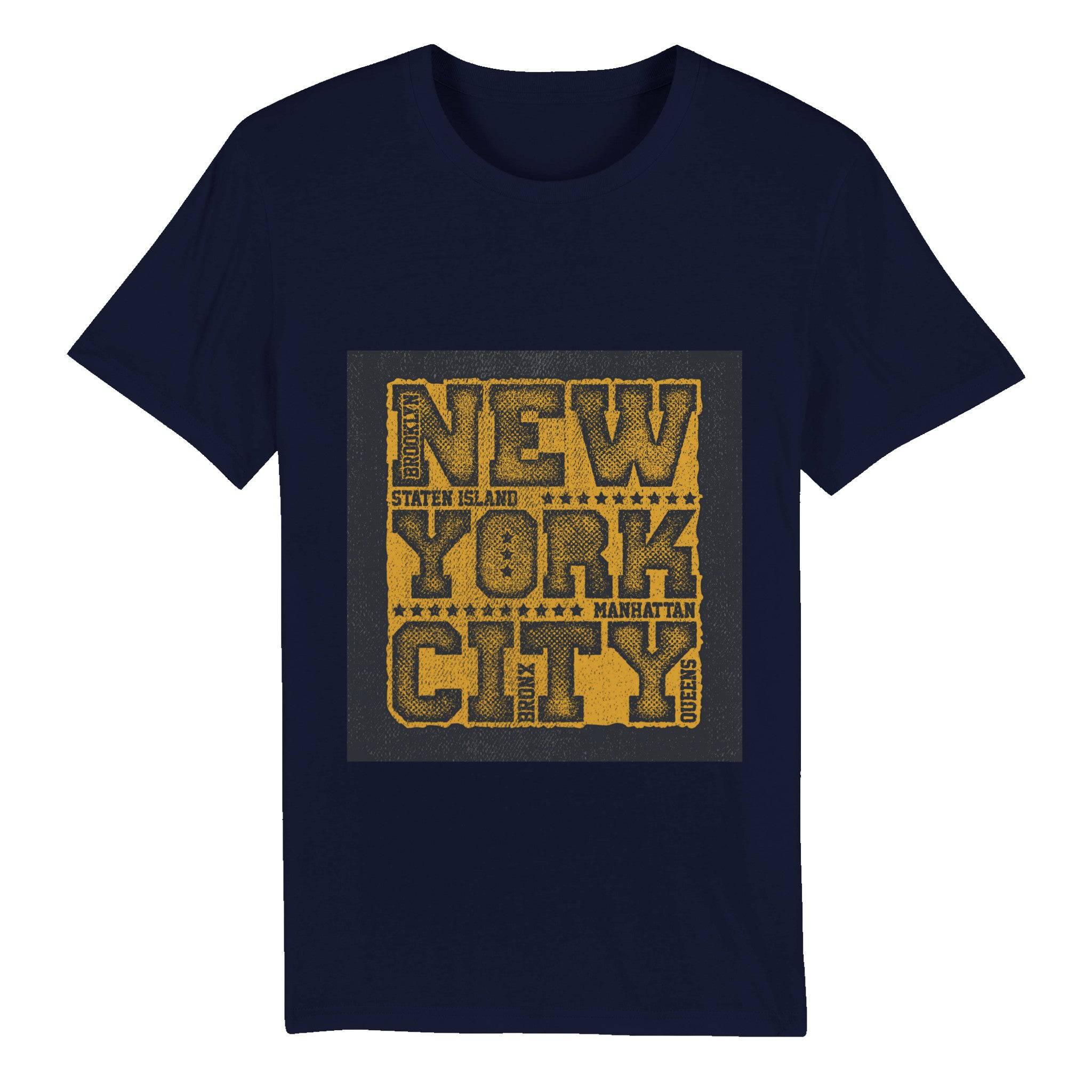 100% Organic Unisex T-shirt/New-York-City - Enet Images