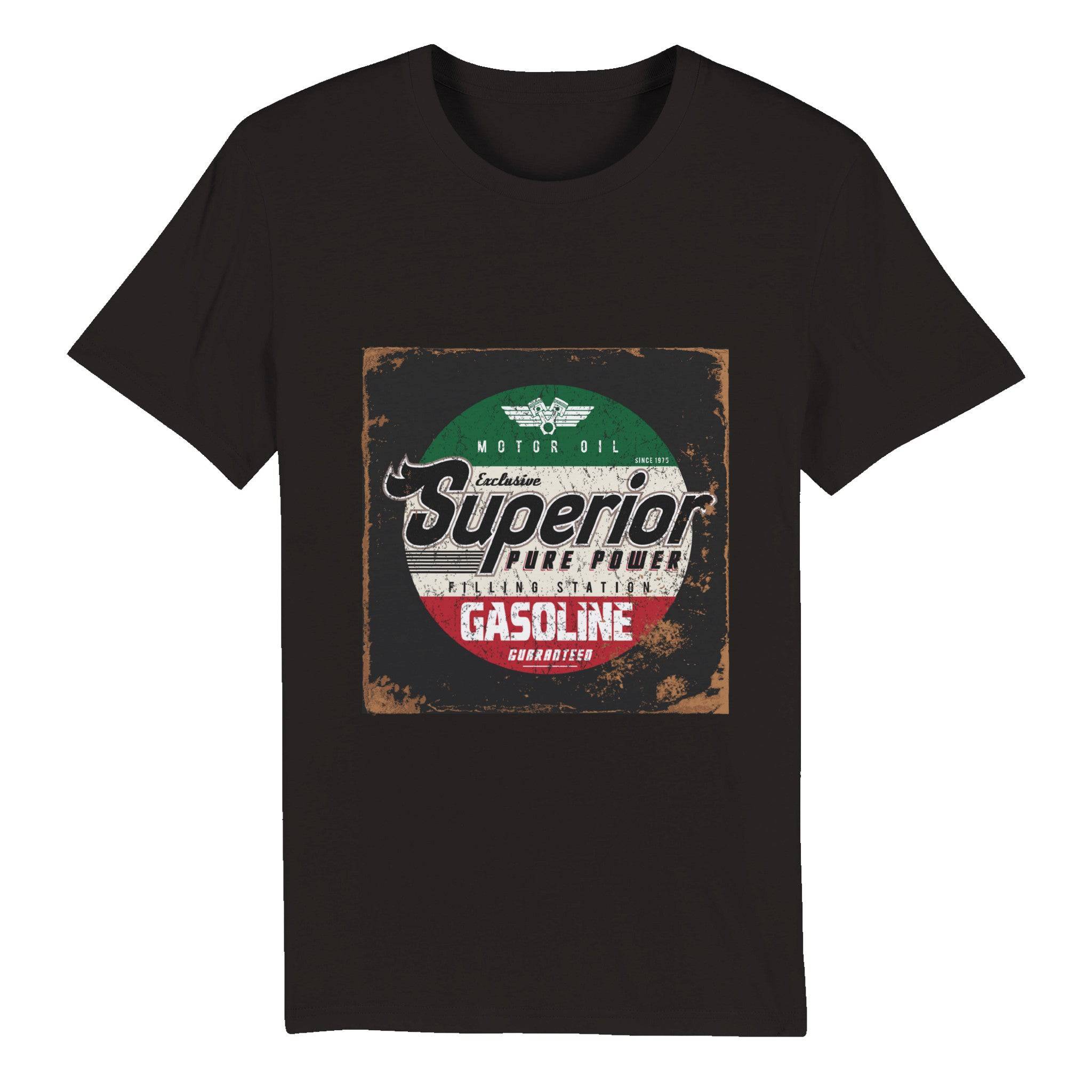 100% Organic Unisex T-shirt/Superior-Gazoline - Enet Images