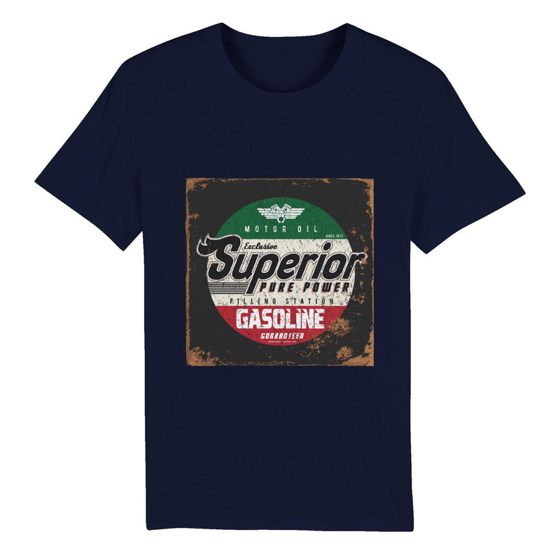 100% Organic Unisex T-shirt/Superior-Gazoline - Enet Images