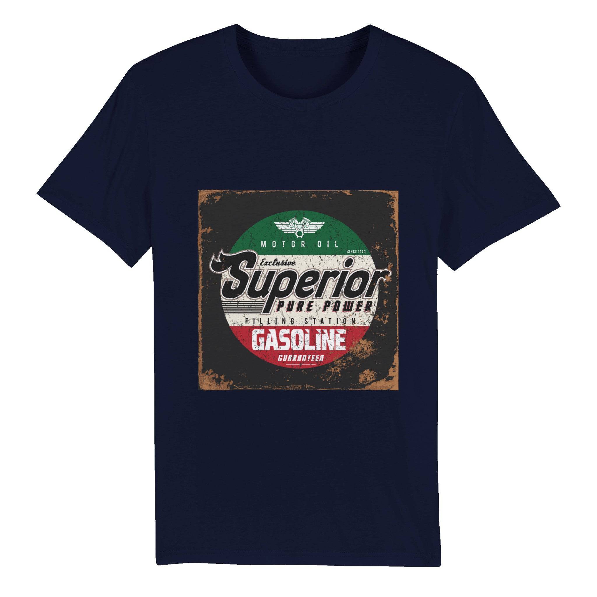 100% Organic Unisex T-shirt/Superior-Gazoline - Enet Images