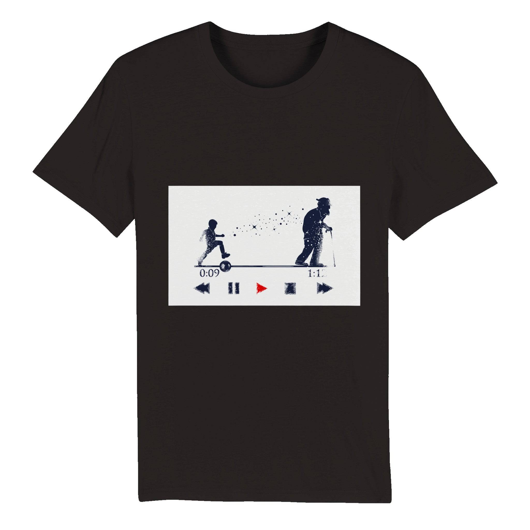 100% Organic Unisex T-shirt/Time-Pass - Enet Images