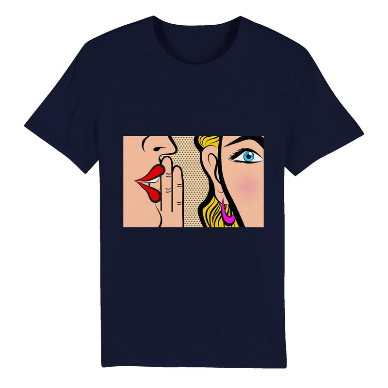 100% Organic Unisex T-shirt/Women's-Secrets - Enet Images