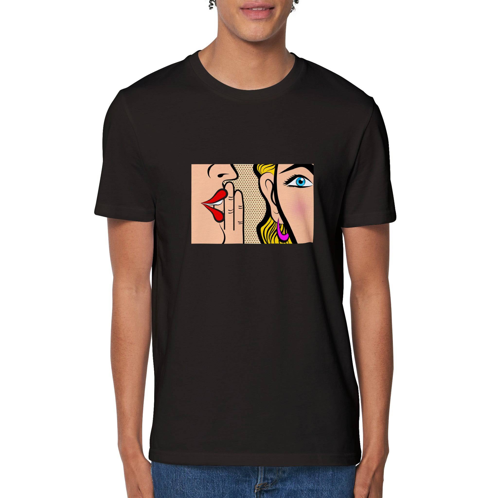 100% Organic Unisex T-shirt/Women's-Secrets - Enet Images