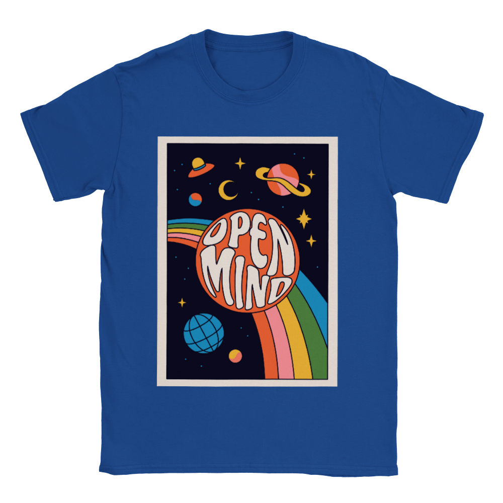 Budget Unisex Crewneck T-shirt/Open-Mind - Enet Images