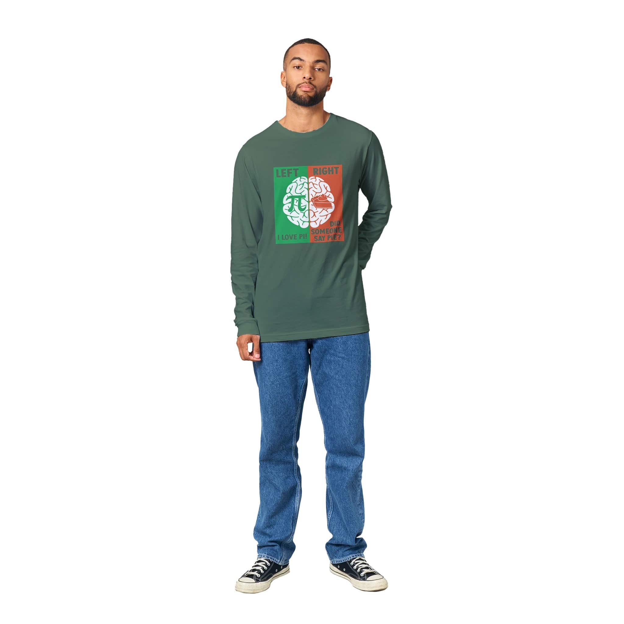 unisex Long sleeve tee/Brain-Games - Enet Images