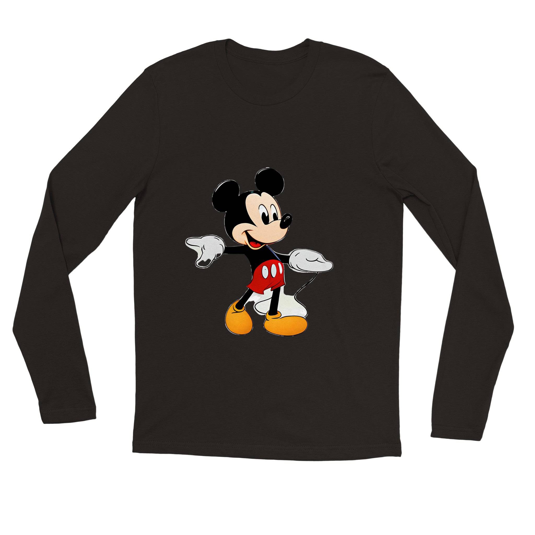 unisex Long sleeve tee/Mickey - Enet Images