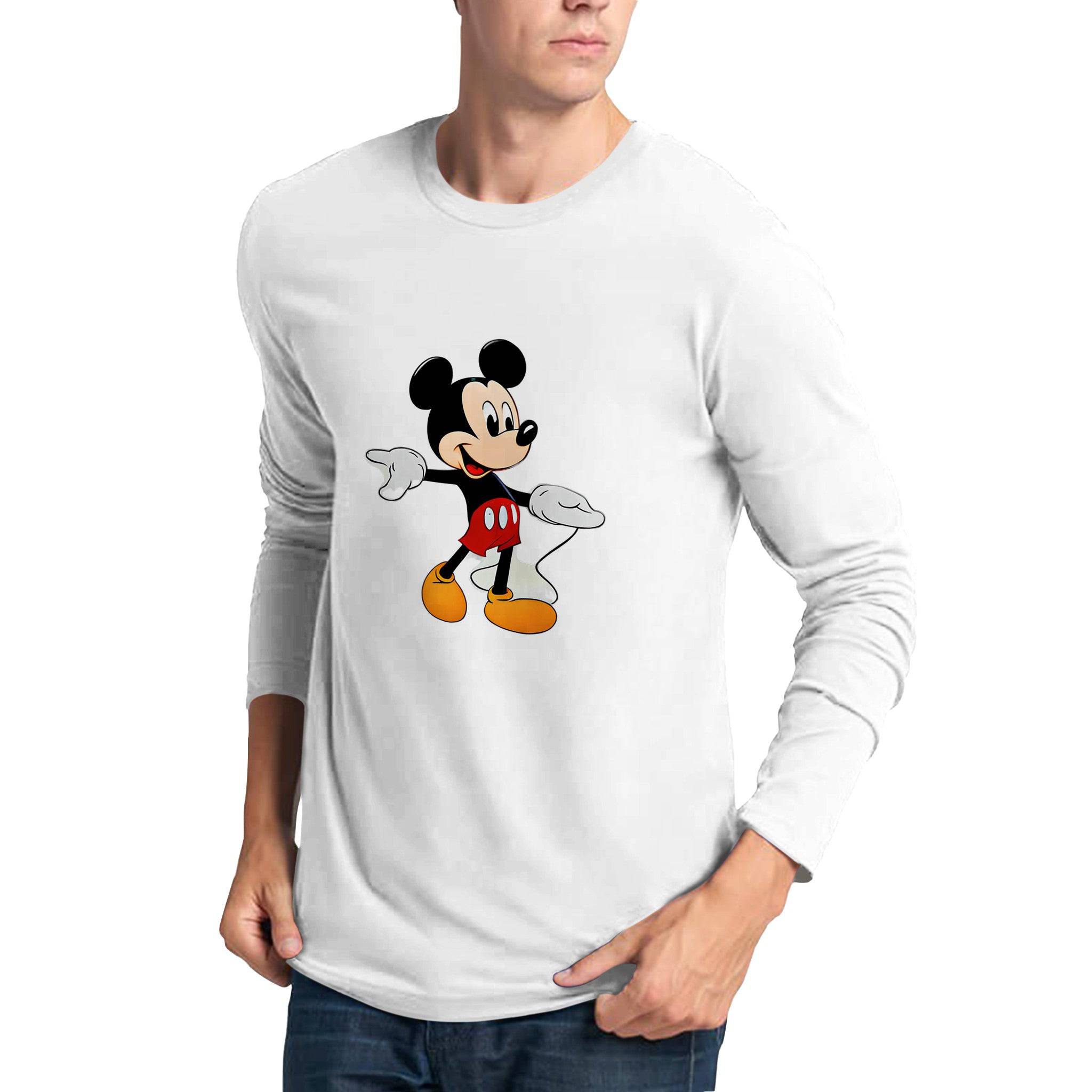 unisex Long sleeve tee/Mickey - Enet Images