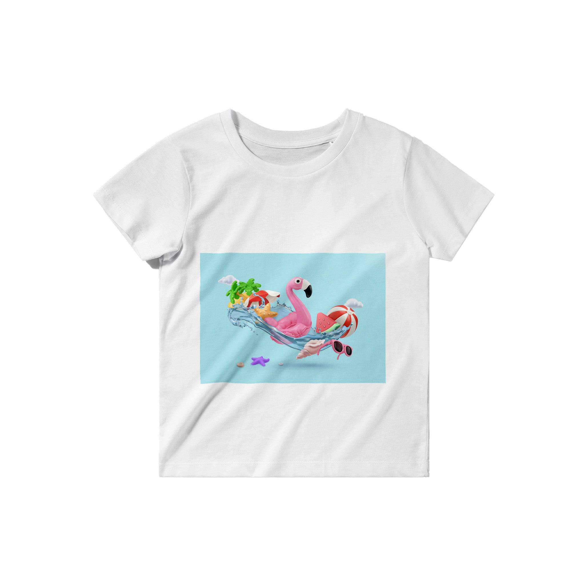 Organic Kids Crewneck T-shirt/Summer-Tools - Enet Images