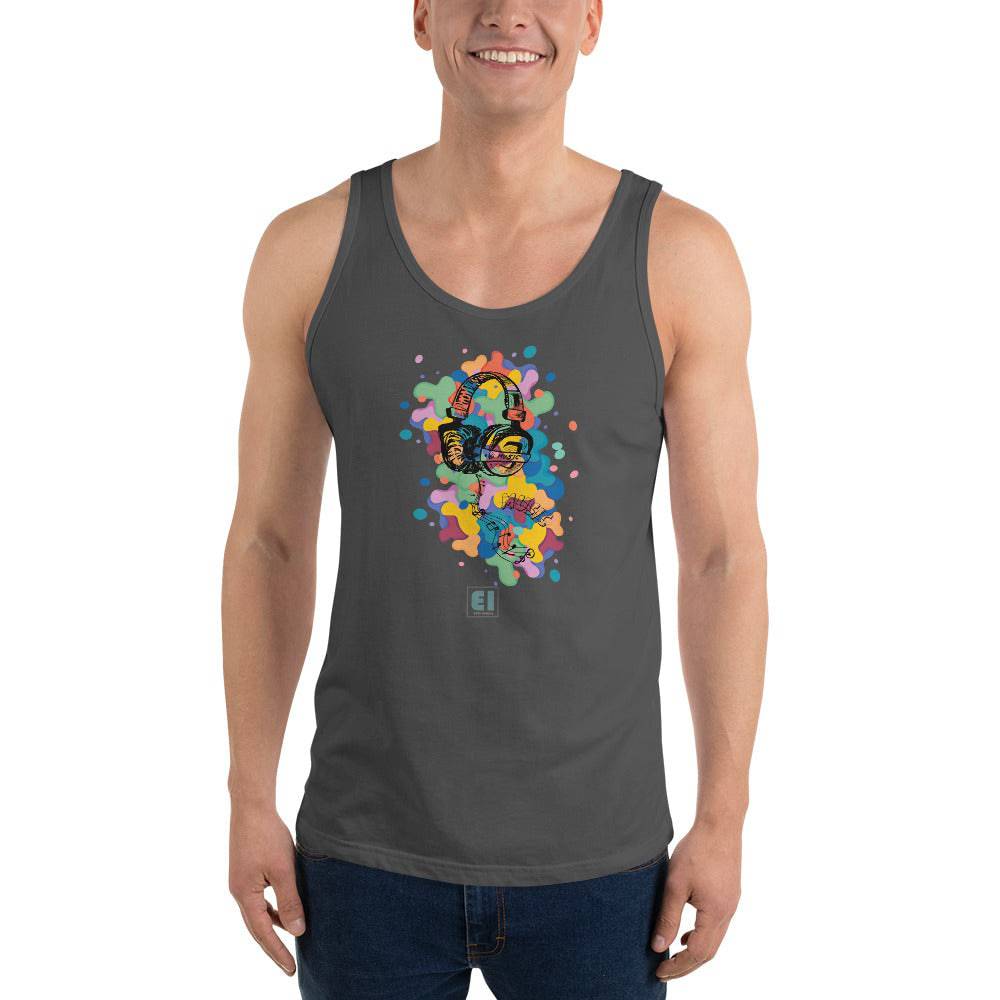 Men’s Staple Tank Top/Music - Enet Images