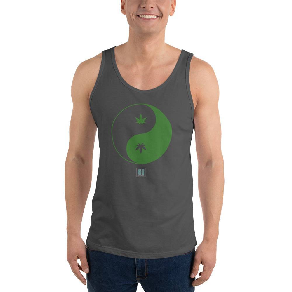 Men’s Staple Tank Top/Canabis - Enet Images