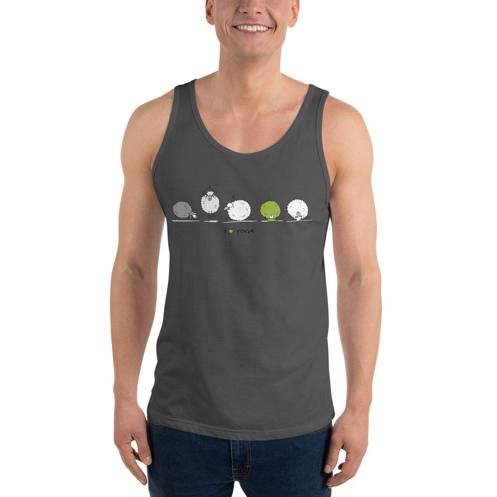 Men’s Staple Tank Top/Yoga-Sheep - Enet Images
