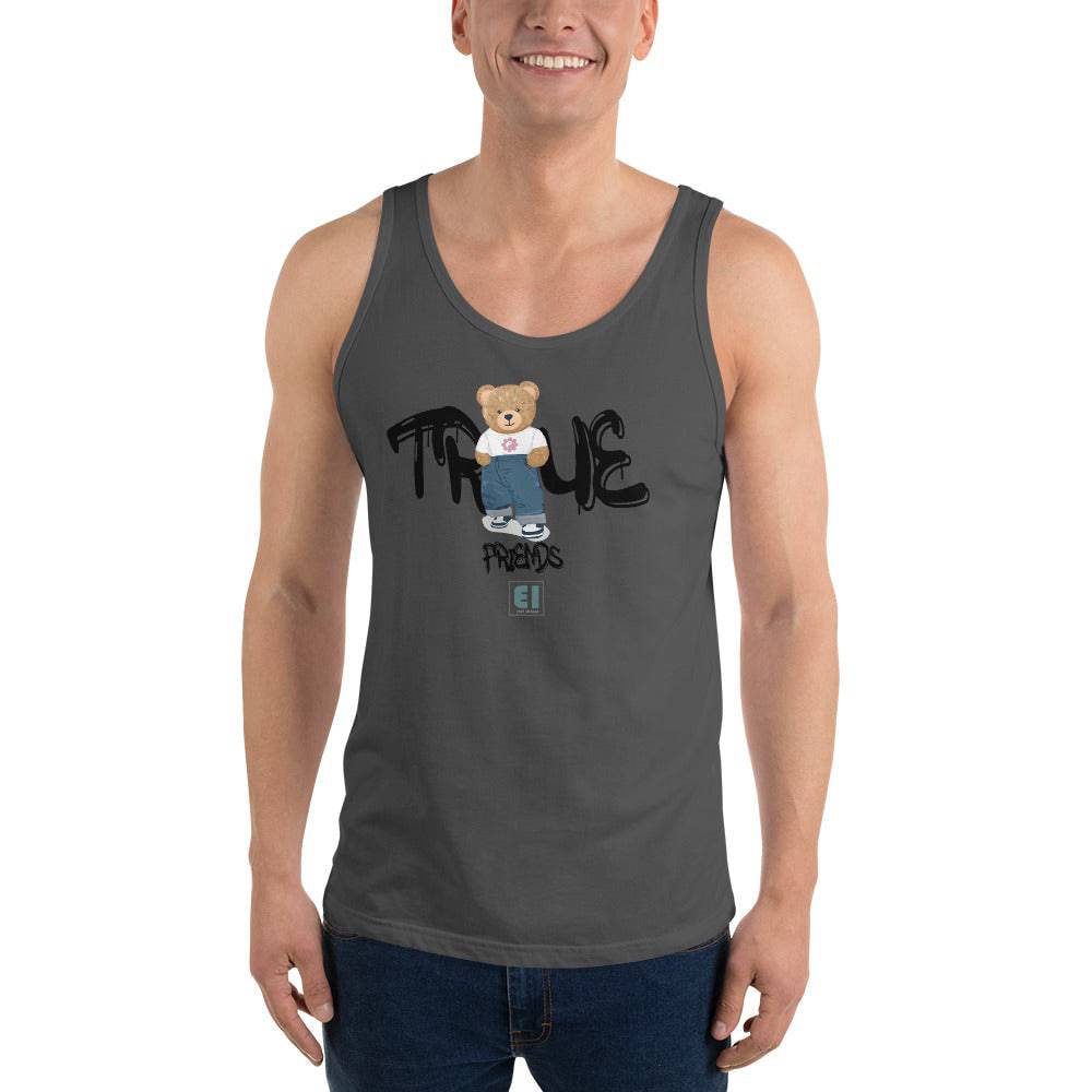 Men’s Staple Tank Top/Teddy-Bear-True - Enet Images