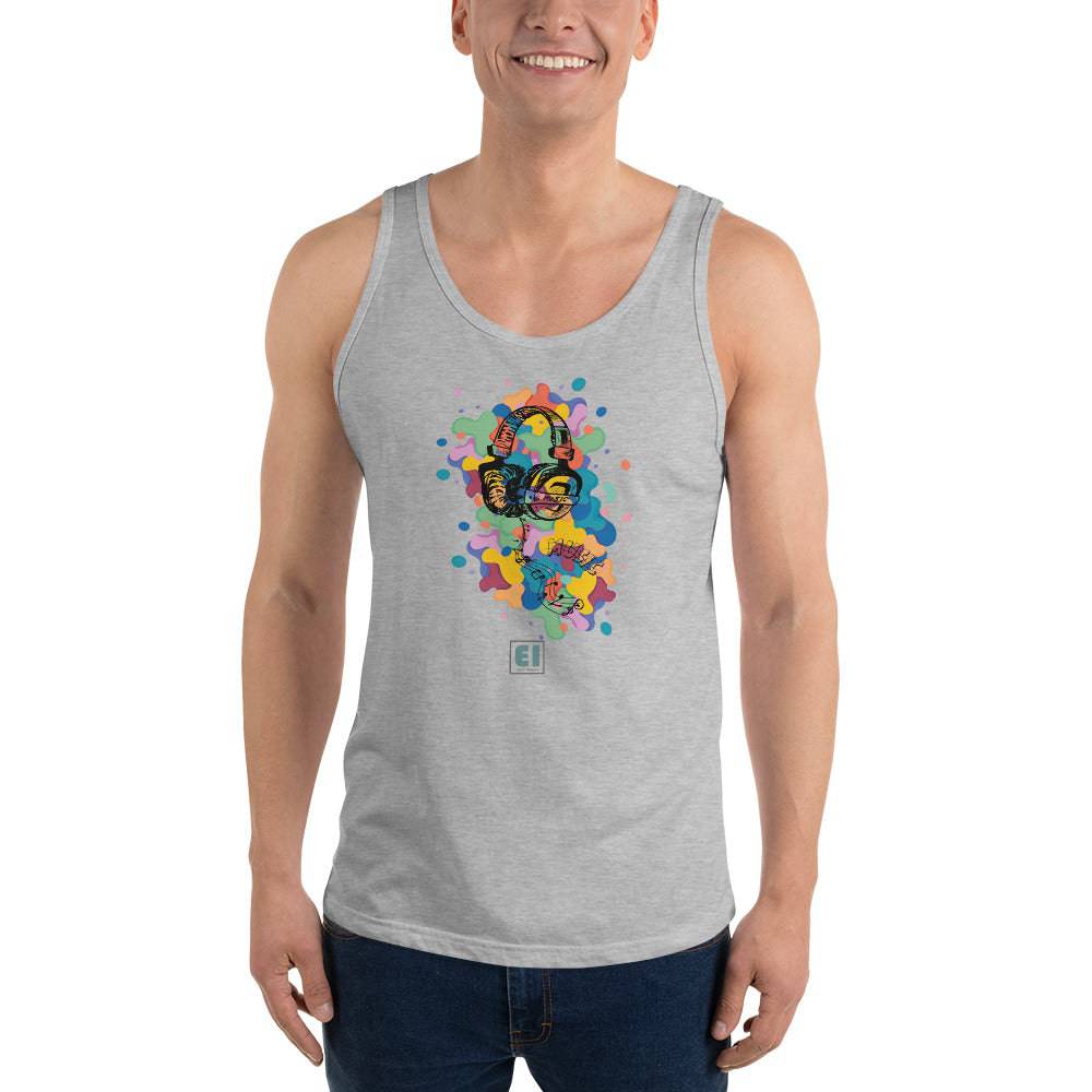 Men’s Staple Tank Top/Music - Enet Images