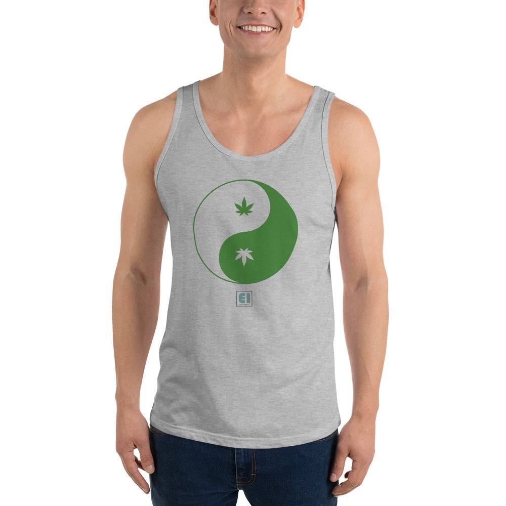 Men’s Staple Tank Top/Canabis - Enet Images