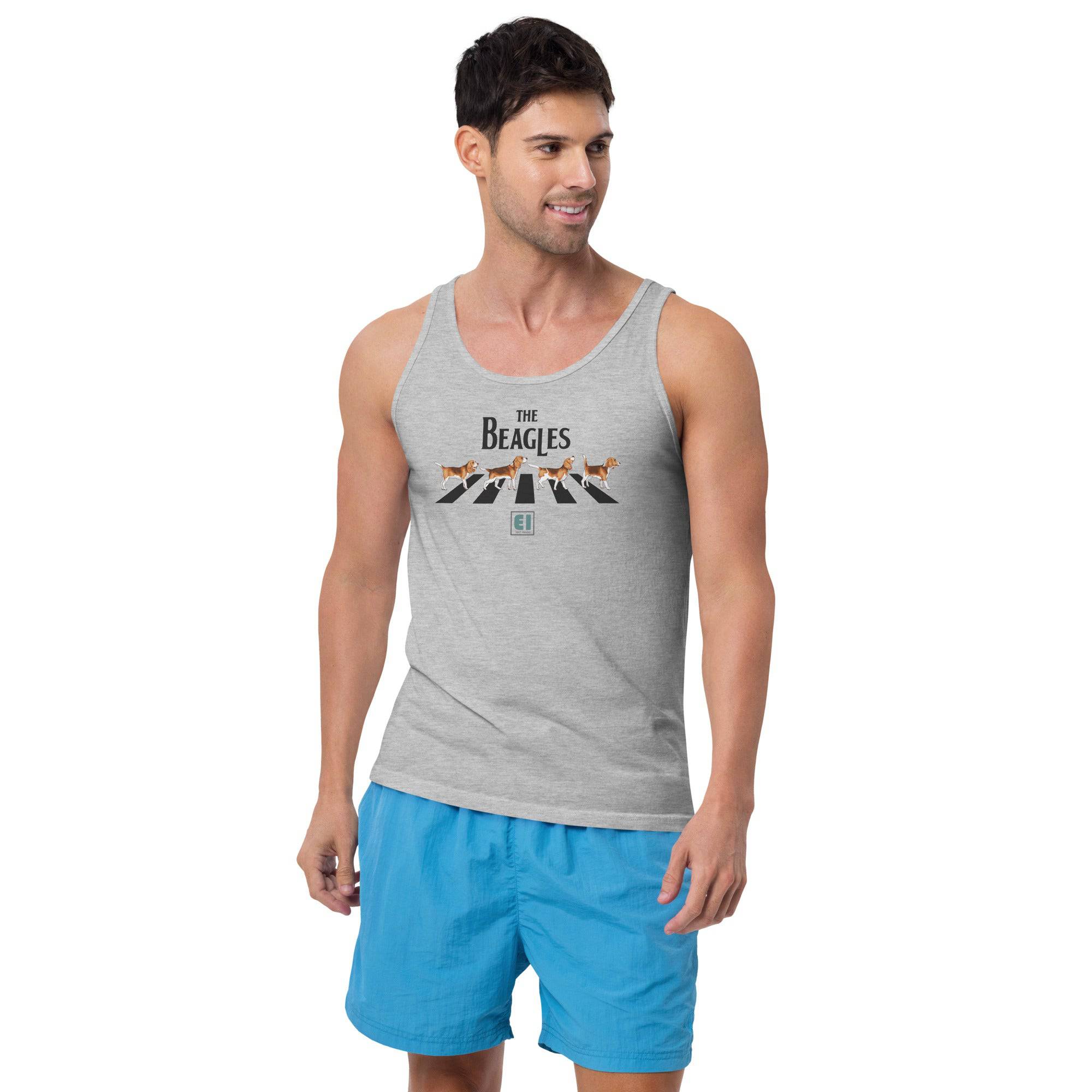 Men’s Staple Tank Top/The Beagles - Enet Images