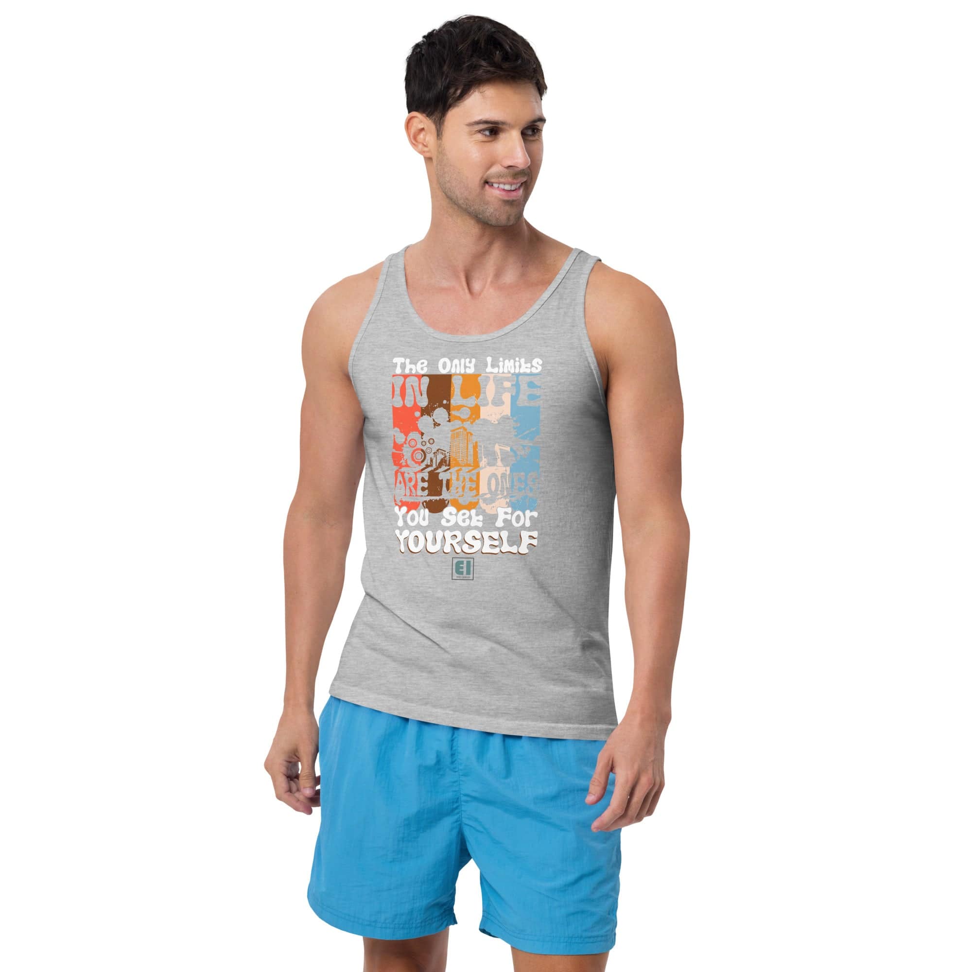 Men’s Staple Tank Top/Street-Life - Enet Images