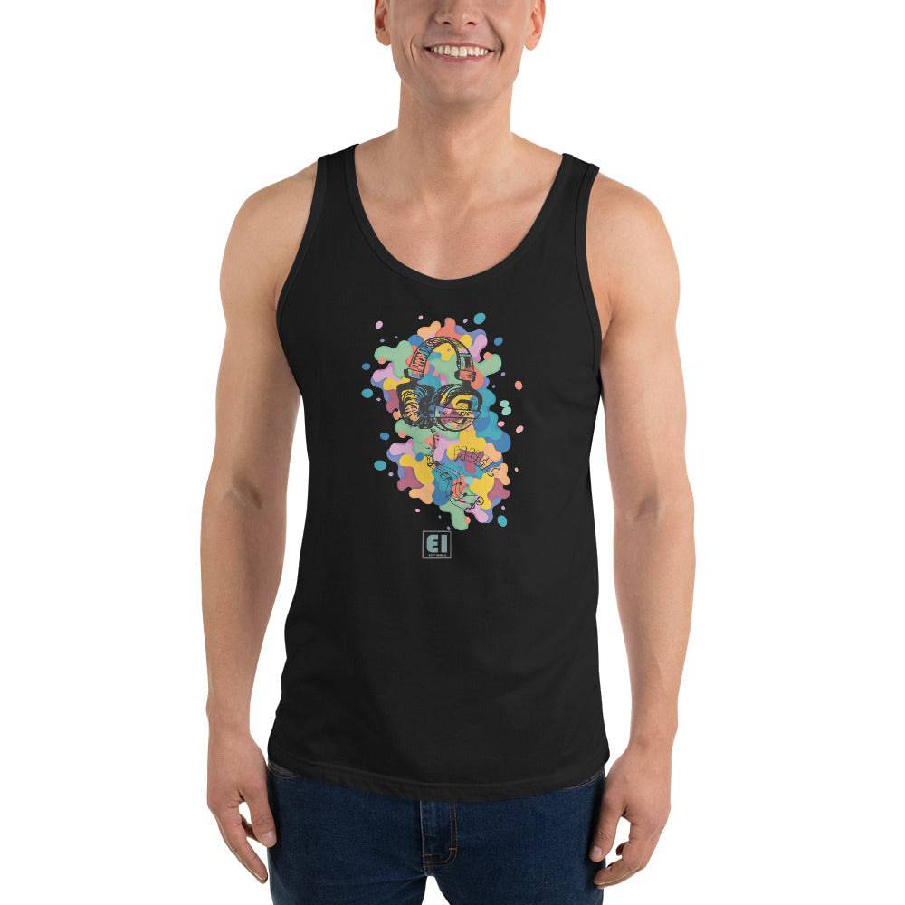 Men’s Staple Tank Top/Music - Enet Images