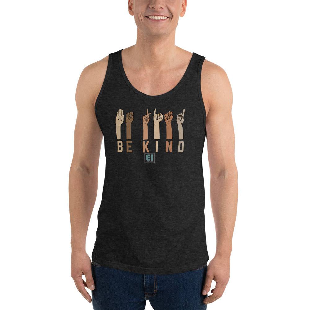 Men’s Staple Tank Top/Be-Kind - Enet Images