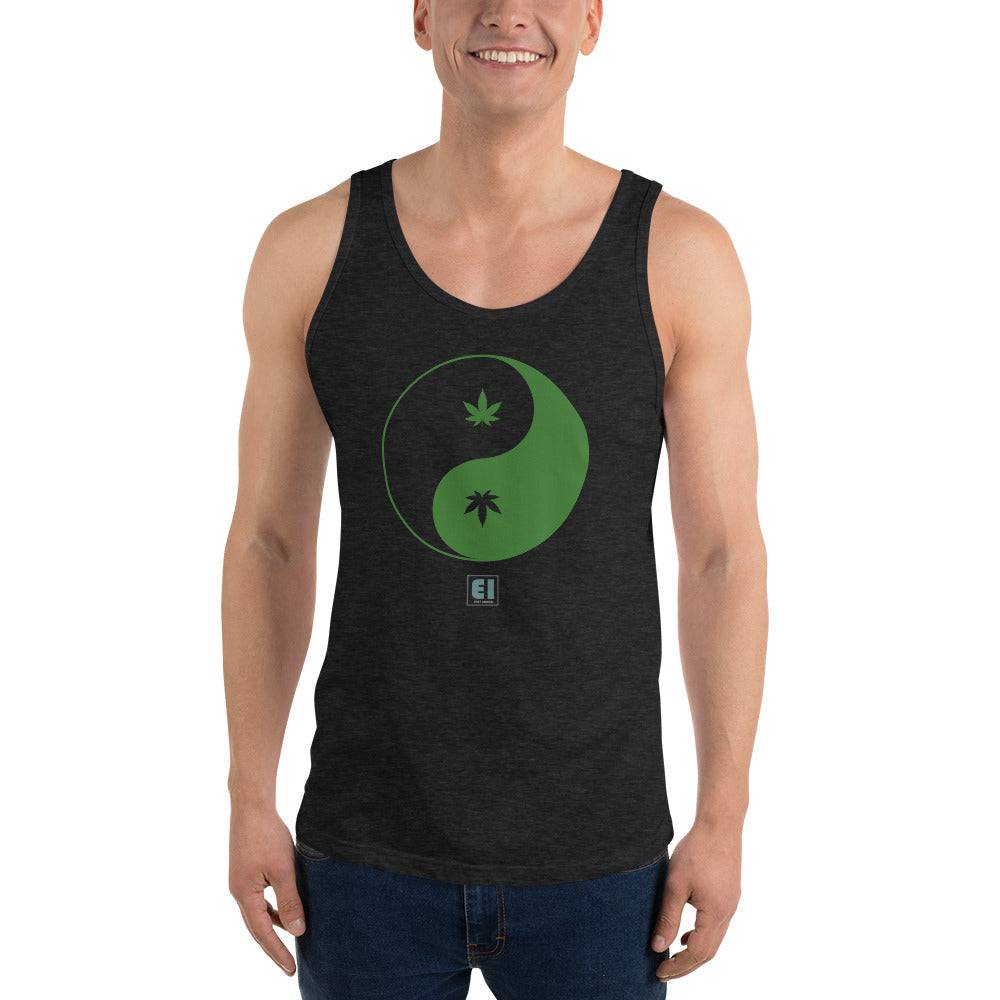 Men’s Staple Tank Top/Canabis - Enet Images