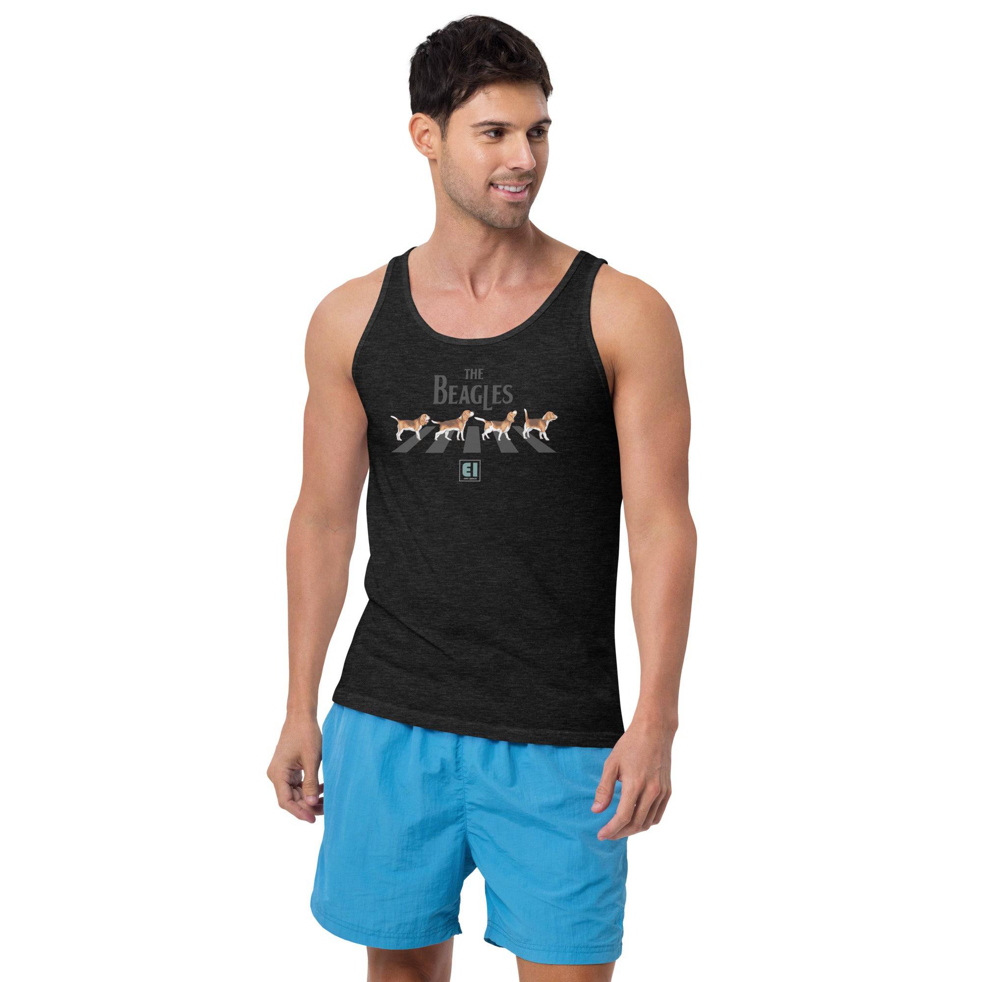Men’s Staple Tank Top/The Beagles - Enet Images