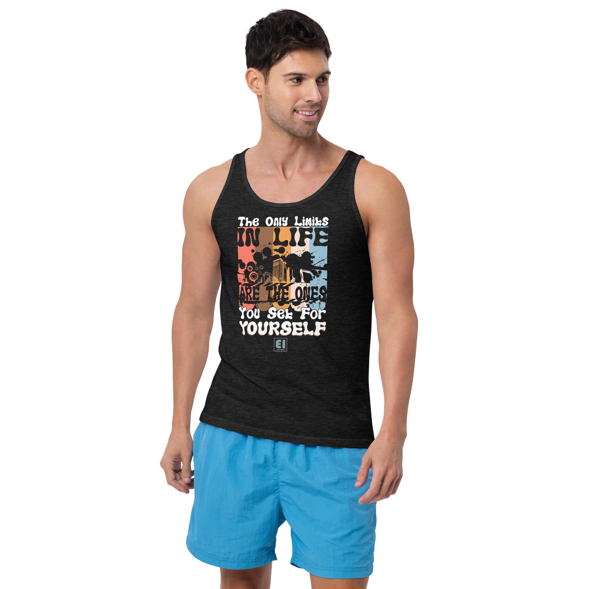 Men’s Staple Tank Top/Street-Life - Enet Images