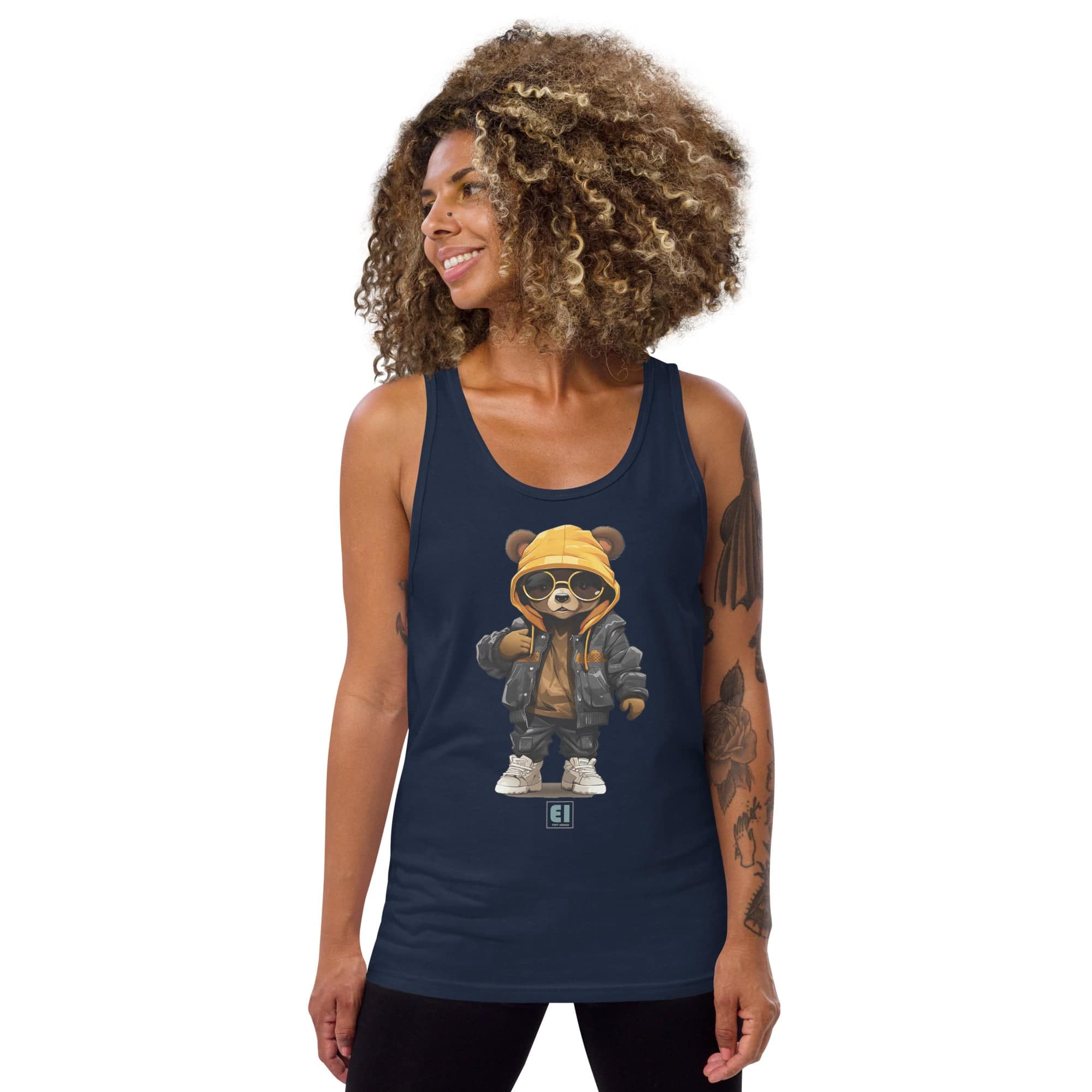 Men’s Staple Tank Top/Teddy-Bear - Enet Images