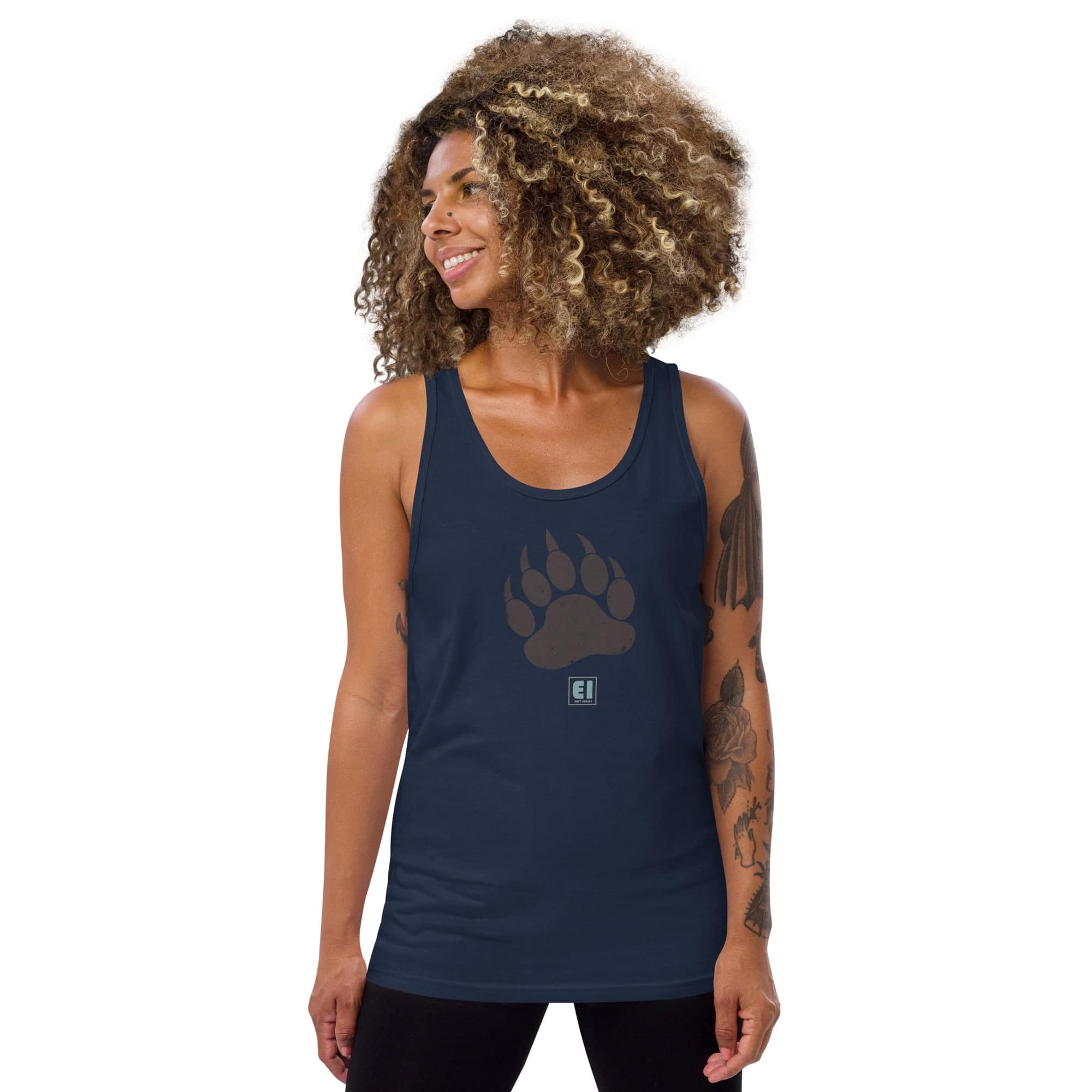 Men’s Staple Tank Top/Bear-Foot - Enet Images