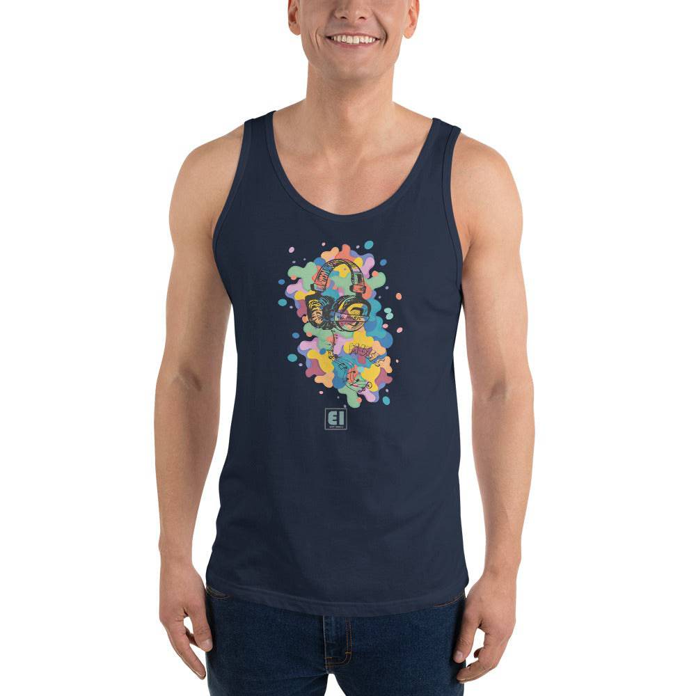 Men’s Staple Tank Top/Music - Enet Images