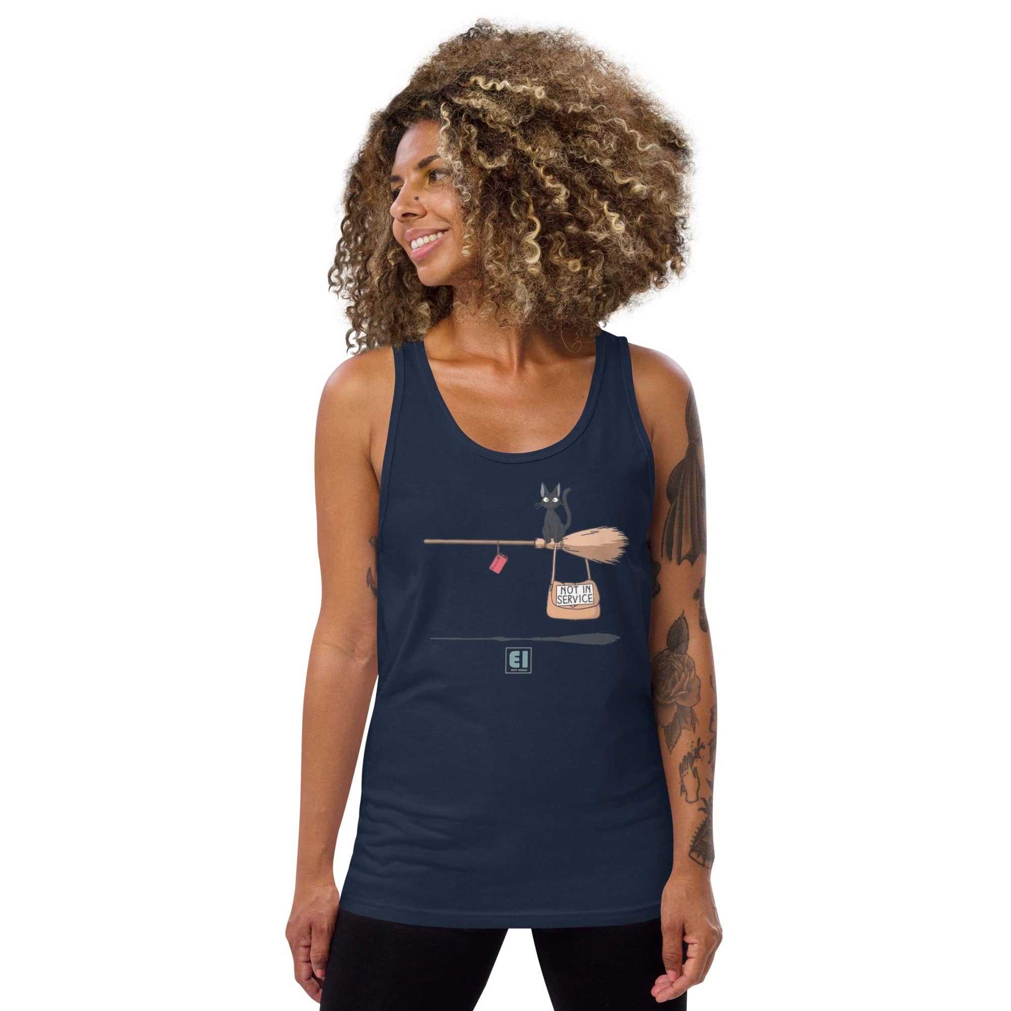 Men’s Staple Tank Top/Not-In-Service - Enet Images