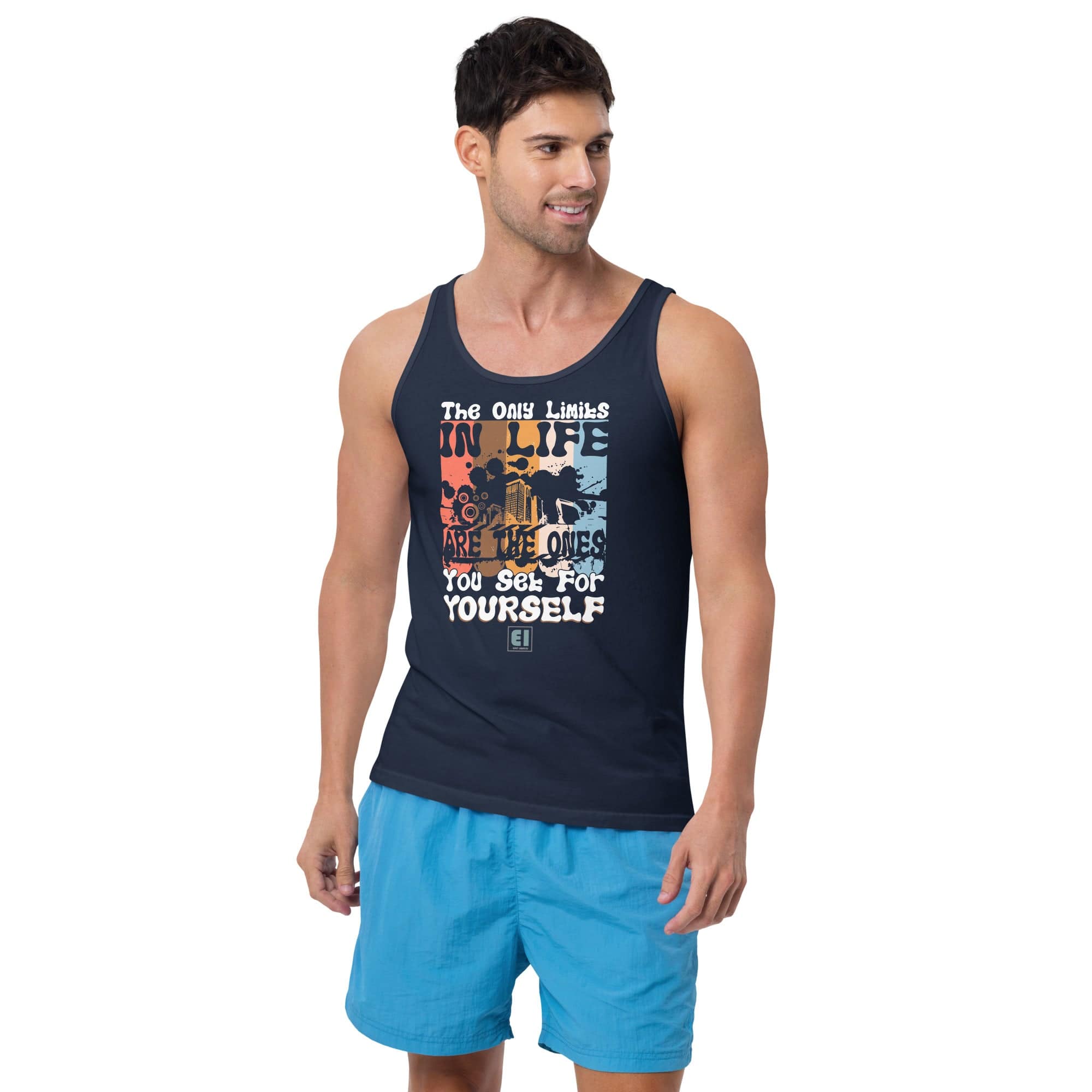 Men’s Staple Tank Top/Street-Life - Enet Images