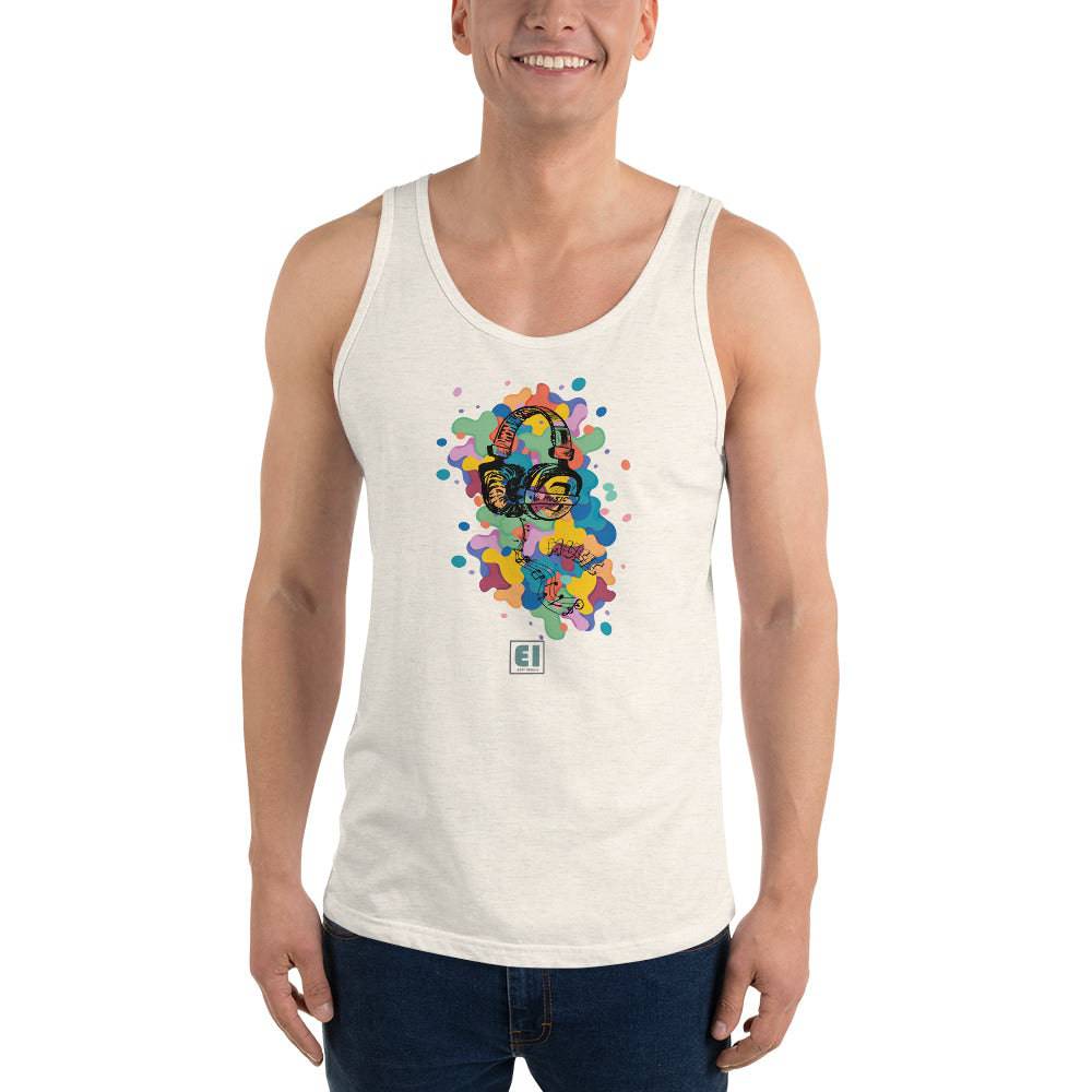 Men’s Staple Tank Top/Music - Enet Images