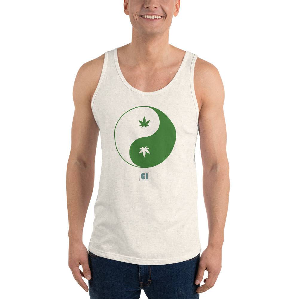 Men’s Staple Tank Top/Canabis - Enet Images