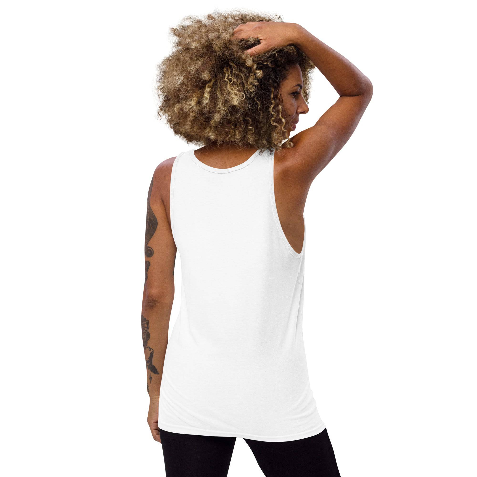 Men’s Staple Tank Top/Bike-More-Worry-Less - Enet Images