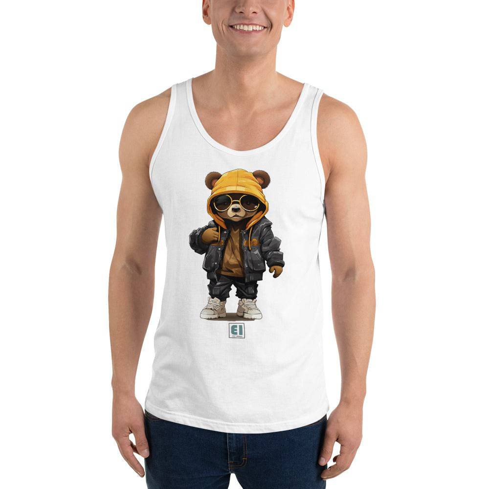 Men’s Staple Tank Top/Teddy-Bear - Enet Images