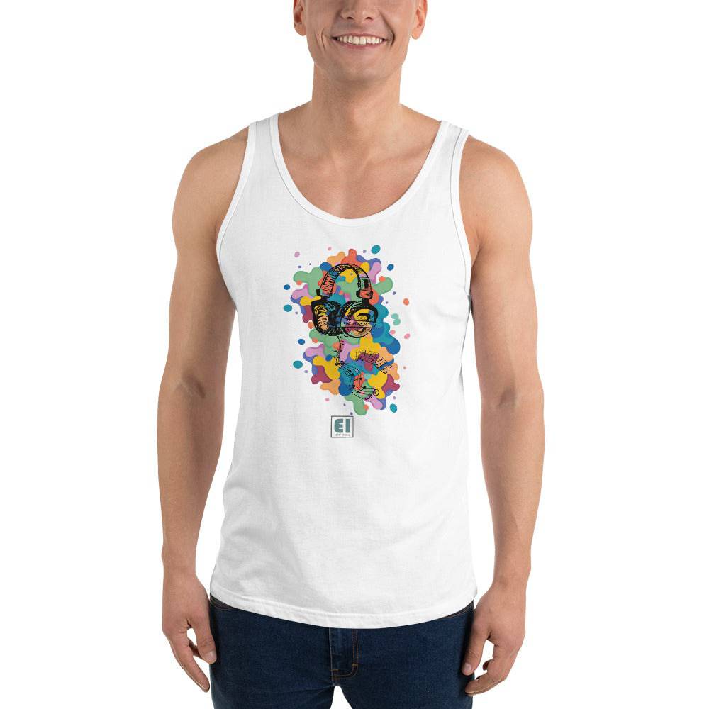 Men’s Staple Tank Top/Music - Enet Images